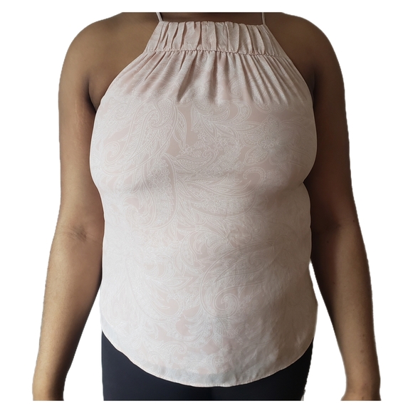 Elegant Pink Halter Top size M - Picture 1 of 2